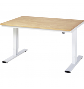 RAU Werktisch 1500x1000x720-1120mm elektrisch B-Platte 25mm l.gr
