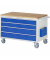 RAU Montagewagen 1145x650x795mm 4xSchub-TA Top 25mm l.gre.bl