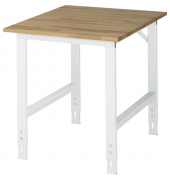 RAU Arbeitstisch 750x1000x760-1080 B-Platte 25mm l.gr