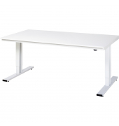 RAU Werktisch 2000x1000x720-1120mm elektrisch M-Platte 22mm l.gr