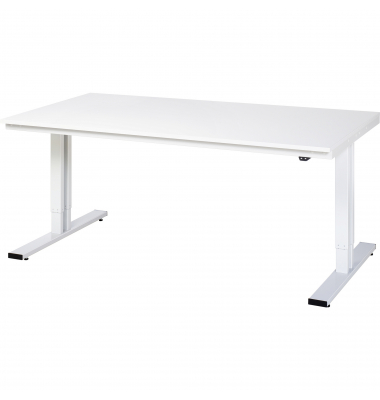 RAU Werktisch 2000x1000x720-1120mm elektrisch M-Platte 22mm l.gr
