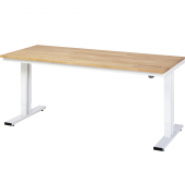 RAU Werktisch 2000x800x720-1120mm elektrisch B-Platte 25mm l.gr