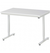 RAU Arbeitstisch 1250x800x720-1120 elektrisch M-Platte 22mm l.gr