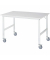 RAU Arbeitstisch 1500x1000x910-1230 fahrbar M-Platte 22mm l.gr