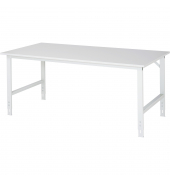 RAU Arbeitstisch 2000x1000x760-1080 M-Platte 22mm l.gr
