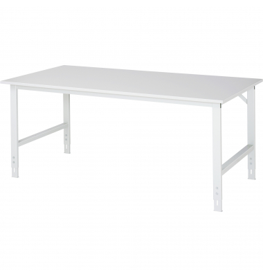 RAU Arbeitstisch 2000x1000x760-1080 M-Platte 22mm l.gr