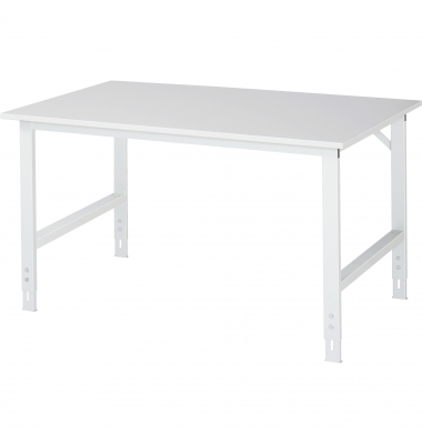 RAU Arbeitstisch 1500x1000x760-1080 M-Platte 22mm l.gr