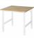 RAU Arbeitstisch 1000x1000x760-1080 B-Platte 25mm l.gr
