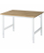 RAU Arbeitstisch 1250x1000x760-1080 B-Platte 25mm l.gr