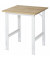 RAU Arbeitstisch 750x800x760-1080 B-Platte 25mm l.gr