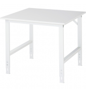 RAU Arbeitstisch 1000x1000x760-1080 M-Platte 22mm l.gr