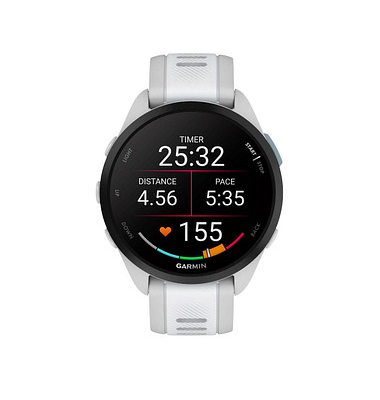 Forerunner 165 Smartwatch dunstgrausteinweiß
