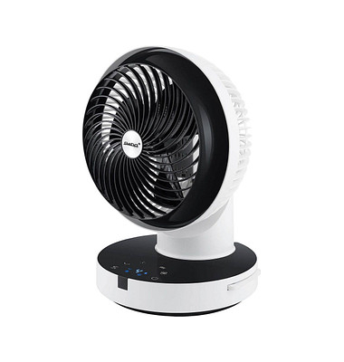 Tischventilator VT 360 Twist 35-36-00 4-stufig mit Fernbedienung schwarz/weiß
