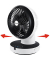 Tischventilator VT 360 Twist 35-36-00 4-stufig mit Fernbedienung schwarz/weiß