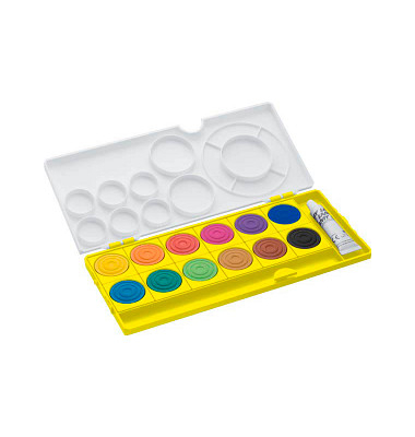 aquaplus Wasserfarbkasten 12 Farben