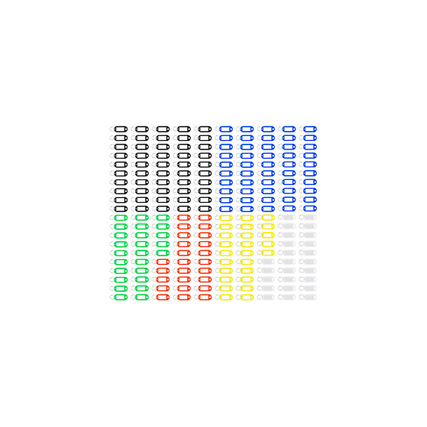 4027521532069 - Schlüsselanhänger farbsortiert 4027521532069 WESTCOTT 200 Stück 4027521532069 - Schlüsselanhänger farbsortiert 4027521532069 WESTCOTT 200 Stück