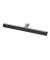 Wasserschieber schwarz Metall 60,0 cm breit
