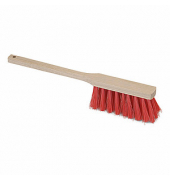 Handfeger Langstiel rot Holz 43,0 cm breit