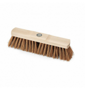 Besenkopf Industriebesen braun Holz 30,0 cm breit