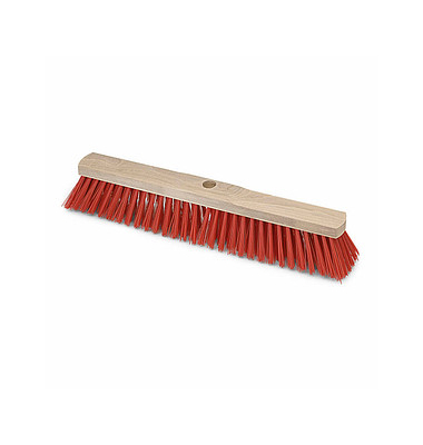 Besenkopf Saalbesen rot Holz 60,0 cm breit