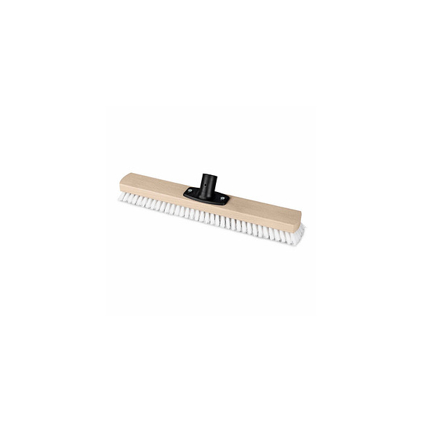 4250560510747 - Großraum-Schrubber Holz ohne Bart Breite 40 cm mit Power-Stick-Halterung PPN weiß 4250560510747 - Großraum-Schrubber Holz ohne Bart Breite 40 cm mit Power-Stick-Halterung PPN weiß