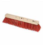 Besenkopf BECOnnect rot Holz 40,0 cm breit