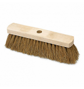Besenkopf Industriebesen braun Holz 30,0 cm breit