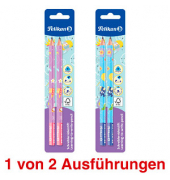 Bleistift-Set Schreiblernstift, 807395, 2x pink oder 2x blau, k.A., B