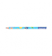 Bleistift Schreiblernstift, 807401, blau, weiß, k.A., B