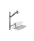 Monitor-Maus-Tastatur-Halterung DA-90354 silber für 1 Monitor, 1 Tastatur, 1 Maus, Wandhalterung