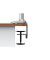 Monitor-Halterung DA-90353 silber für 2 Monitore, Tischklemme