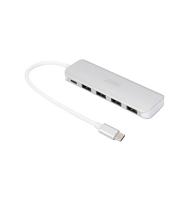 USB-Hub DA-70242-1 4-fach silber