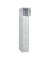 Schließfachschrank Classic PLUS lichtgrau 080020-105 S10009, 5 Schließfächer 30,0 x 50,0 x 195,0 cm