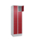 Schließfachschrank Classic PLUS lichtgrau, rubinrot 080020-205 S10001, 10 Schließfächer 60,0 x 50,0 x 195,0 cm