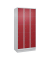 Schließfachschrank Classic PLUS lichtgrau, rubinrot 080020-305 S10001, 15 Schließfächer 90,0 x 50,0 x 195,0 cm