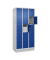 Schließfachschrank Classic PLUS enzianblau, lichtgrau 080020-305 S10003, 15 Schließfächer 90,0 x 50,0 x 195,0 cm