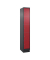 Schließfachschrank Classic PLUS rubinrot, schwarzgrau 080020-105 S10032, 5 Schließfächer 30,0 x 50,0 x 195,0 cm