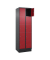 Schließfachschrank Classic PLUS rubinrot, schwarzgrau 080020-205 S10037, 10 Schließfächer 60,0 x 50,0 x 195,0 cm
