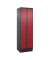Schließfachschrank Classic PLUS rubinrot, schwarzgrau 080020-205 S10037, 10 Schließfächer 60,0 x 50,0 x 195,0 cm