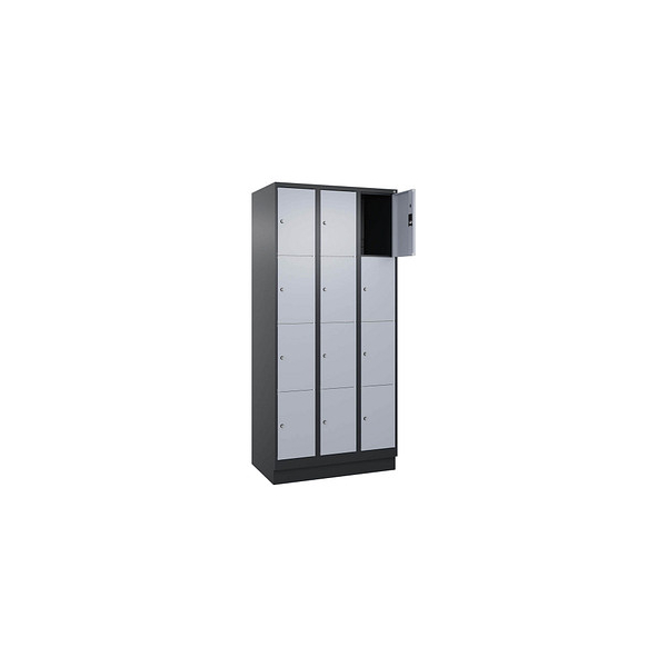 4068427573961 - Schließfachschrank Classic PLUS schwarzgrau weißaluminium 080020-304 S10013 4 Schließfächer 900 x 500 x 1850 cm 40684275739 4068427573961 - Schließfachschrank Classic PLUS schwarzgrau weißaluminium 080020-304 S10013 4 Schließfächer 900 x 500 x 1850 cm 40684275739