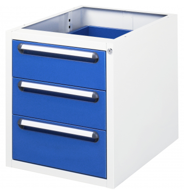 RAU Unterbaucontainer 480x600x545mm 3xSchublade l.gre.bl RAU Unterbaucontainer 480x600x545mm 3xSchublade l.gre.bl
