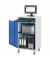RAU Computerschrank 650x520x1185mm mobil l.gre.bl