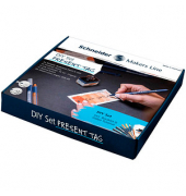 Geschenkanhänger weiß DIY Set