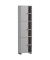 Badschrank Balto 157482 platingrau 44,9 x 23,4 x 167,6 cm