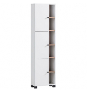 Badschrank Balto 157483 weiß 44,9 x 23,4 x 167,6 cm