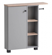 Badschrank Balto 157452 platingrau 70,7 x 17,0 x 76,8 cm