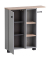 Badschrank Balto 157452 platingrau 70,7 x 17,0 x 76,8 cm