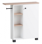 Badschrank Balto 157453 weiß 70,7 x 17,0 x 76,8 cm