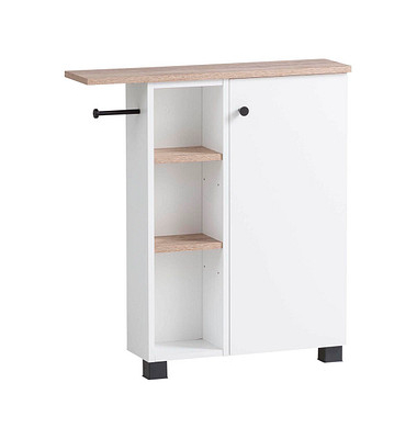 Badschrank Balto 157453 weiß 70,7 x 17,0 x 76,8 cm