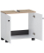 Waschbeckenunterschrank Balto 157427 weiß 59,8 x 32,6 x 62,4 cm